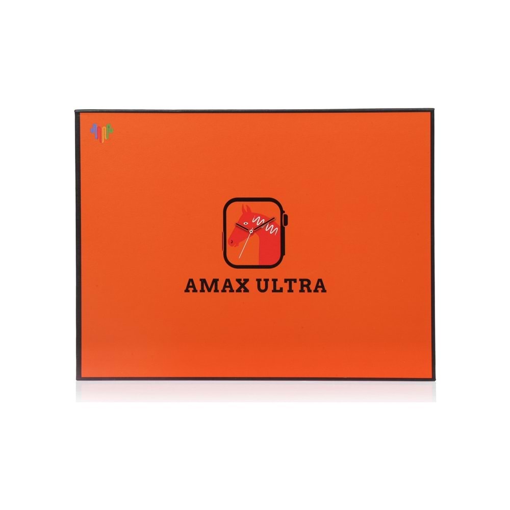Amax Ultra Watch 8 Ultra Akıllı Saat 2.0inç Bluetooth Nfc Siri Çift Kordon Saat Koruma Kılıfı Android Ios Uyumlu