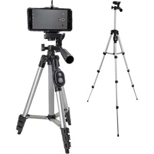 Telsan DK 3888 102 cm Bluetooth Kumandalı Cep Telefonu Tripod Tutucu