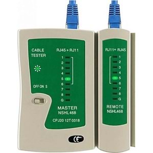 TELSAN TLS-055 NCF RJ11/RJ45 CAT5/6 ADSL TELEFON NETWORK KABLO TEST CİHAZI