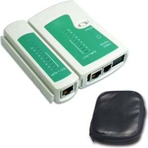 TELSAN TLS-055 NCF RJ11/RJ45 CAT5/6 ADSL TELEFON NETWORK KABLO TEST CİHAZI