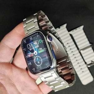 WS92 MAX PREMİUM SERİES 45MM 1.45İNÇ GPS/NFC/SİRİ AKILLI SAAT (3 KORDON)