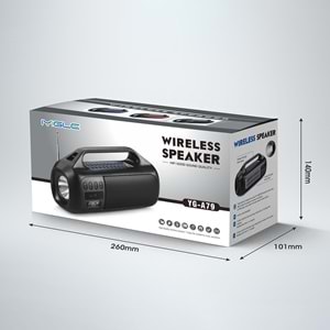 TELSAN YG-A79 SD/USB/AUX/FM BLUETOOTH GÜNEŞ ENERJİLİ MÜZİK KUTUSU