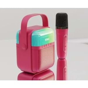 TELSAN S885 USB/TF/FM/AUX/BLUETOOTH RGB KABLOSUZ MİKROFONLU EKSTRA KALİTELİ SPEAKER
