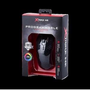 XTRİKE ME GM-512 Rgb 6400dpi Işıklı Makrolu Gaming Oyuncu Mouse